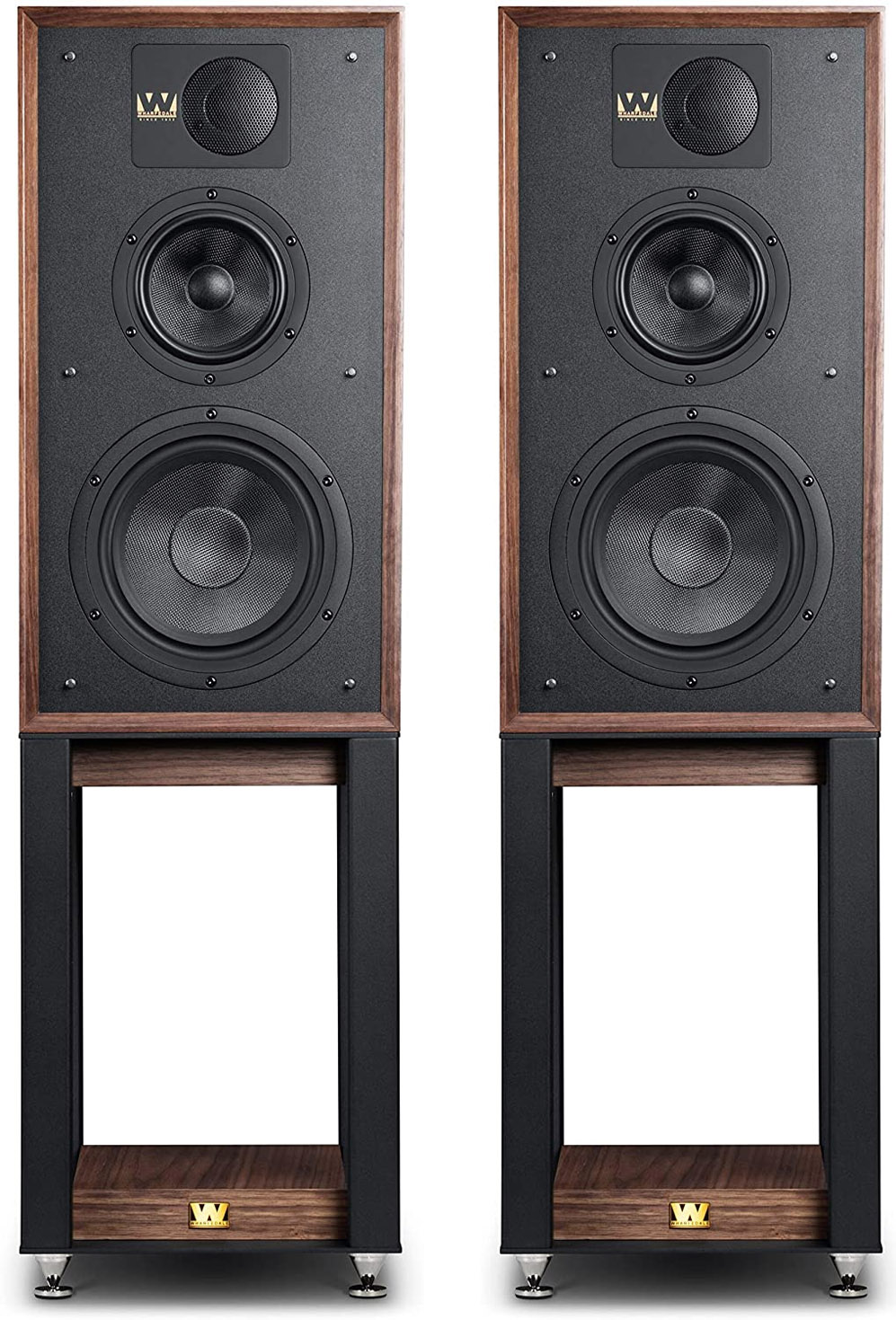 Wharfedale Linton Walnut con Stand